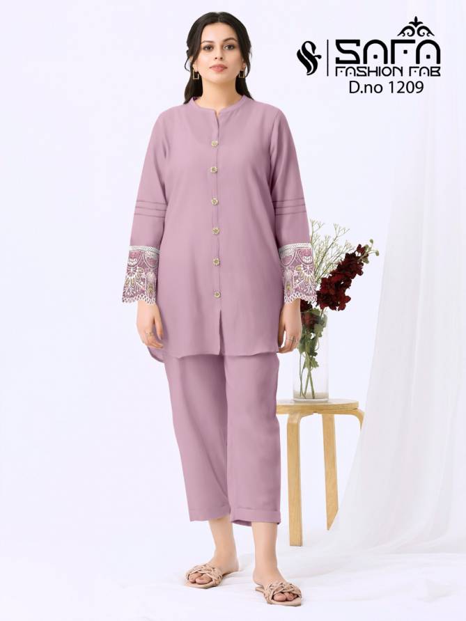 Safa Fashion Fab Dn 1209 Tunic Style ladies Top With Pants Wholesale Online
